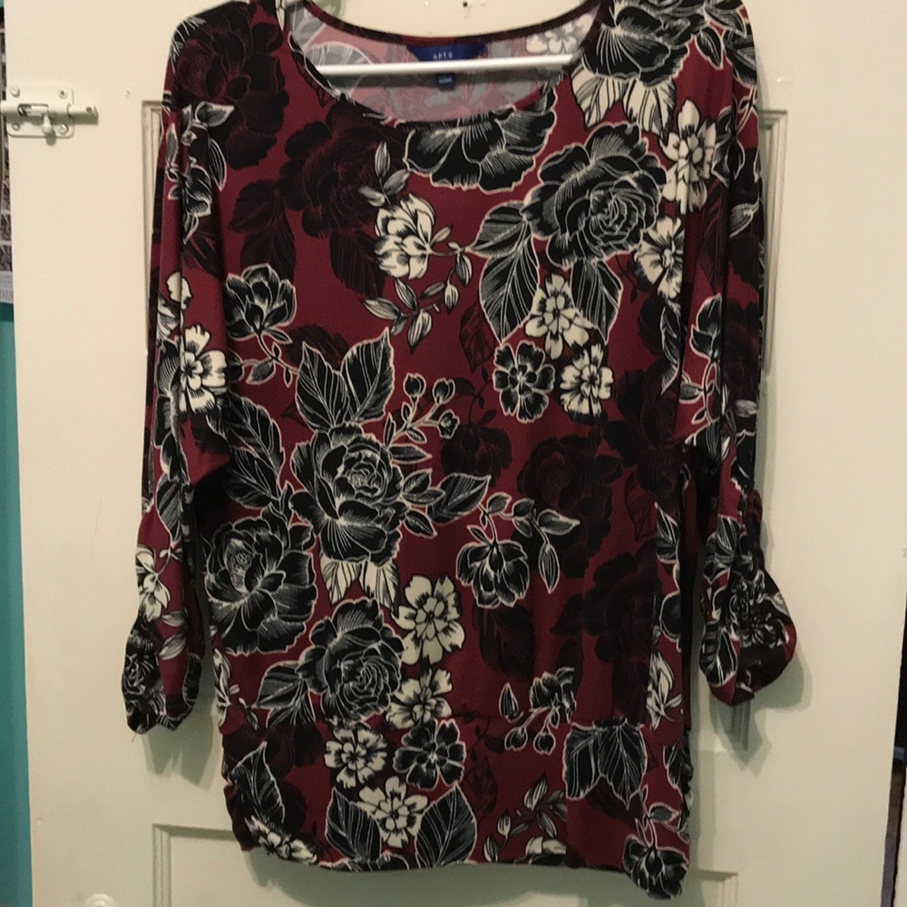 Elegant Red Blouse